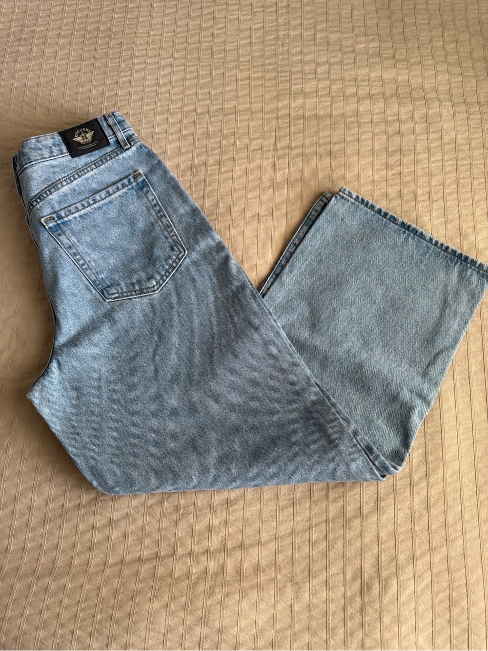 Docker’s Light Blue Women’s Jeans - Straight Fit - High Waisted
